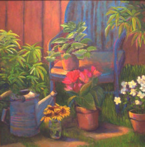 Pots of Flowers (30x30)