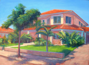 The Villa On The West Bank (18X24)