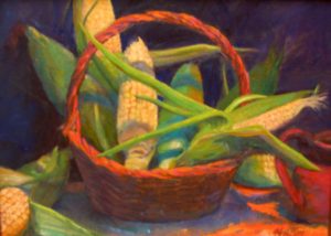 Basket of Corn (12 X 16)