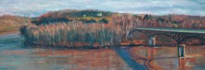 By The Potomac, W. Va (14x35)